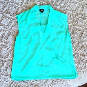 Chiffon Mint Blouse